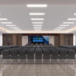 现代报告厅3D模型下载